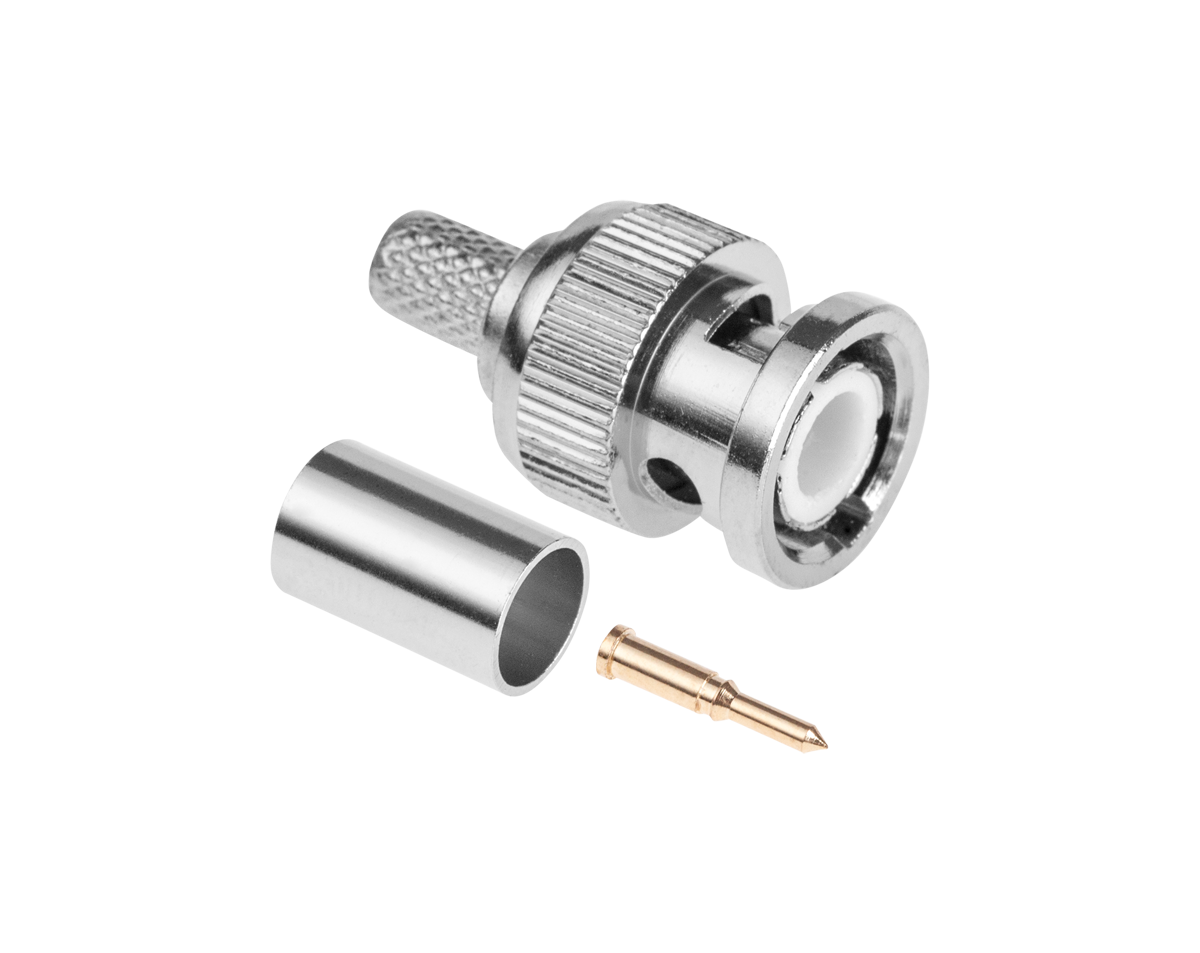 Adapteris užspaudžiama jungtis - bnc rg6-u
