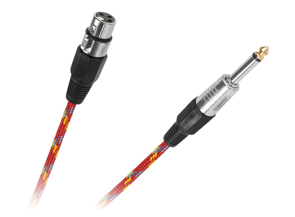 Audio laidas Canon mikrofono kabelis canon lizdas 6,3 mm 5 m