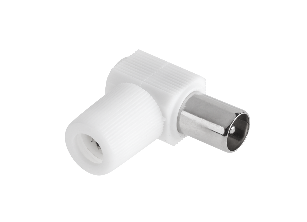Adapteris Kampinė tv antenos jungtis