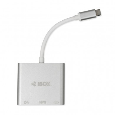 Hub i-box usb typ c - usb 3.0, hdmi, usb c, power delivery