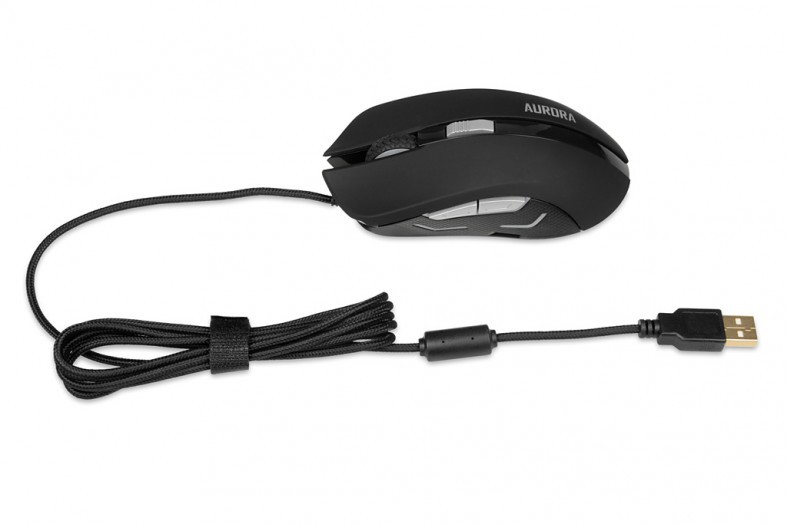 Žaidimų pelė ibox aurora a-1, juoda