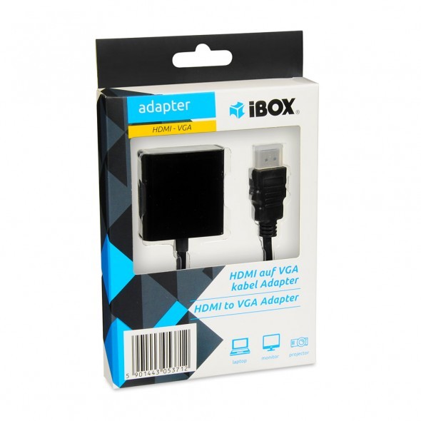 Ibox adapteris hdmi/vga