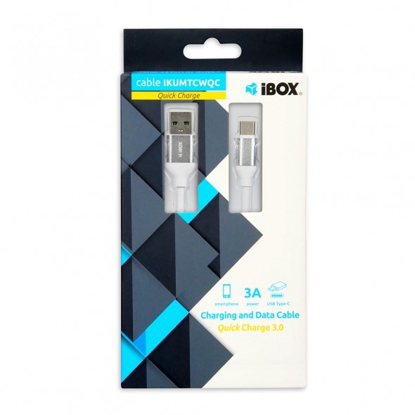 Maitinimo laidas ibox ikumtcwqc, usb 2.0/usb, 1.5 m