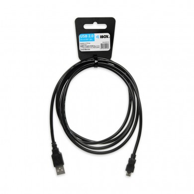 Kompiuterio laidas i-box micro usb kabelis 2a 1,8m