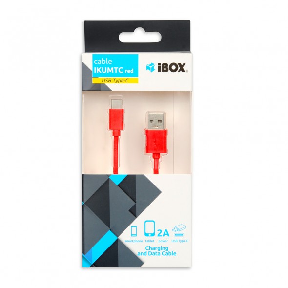Maitinimo laidas kabelis ibox ikumtcr, usb 2.0/usb, 1 m
