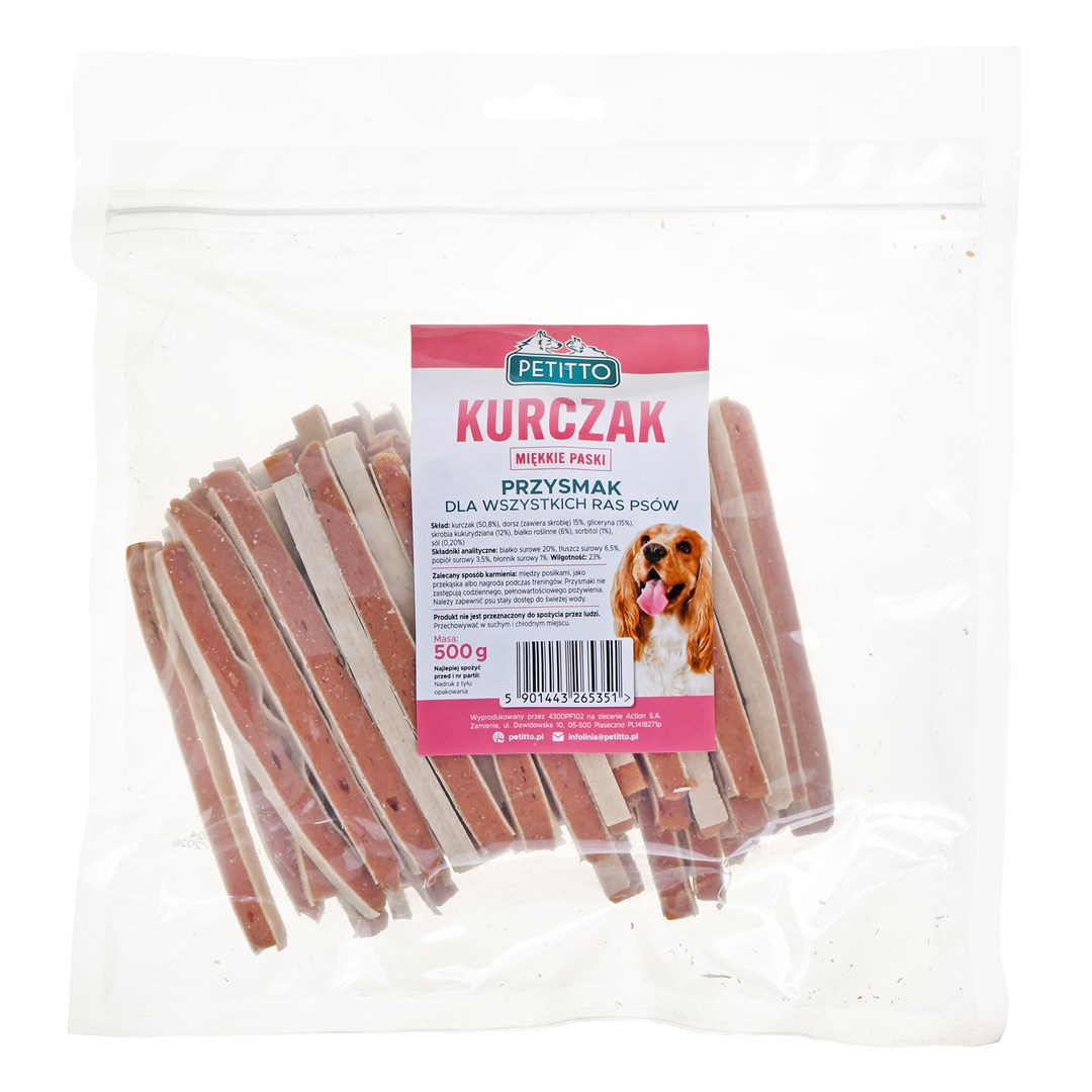 Petitto vištienos juostelės, 500 g