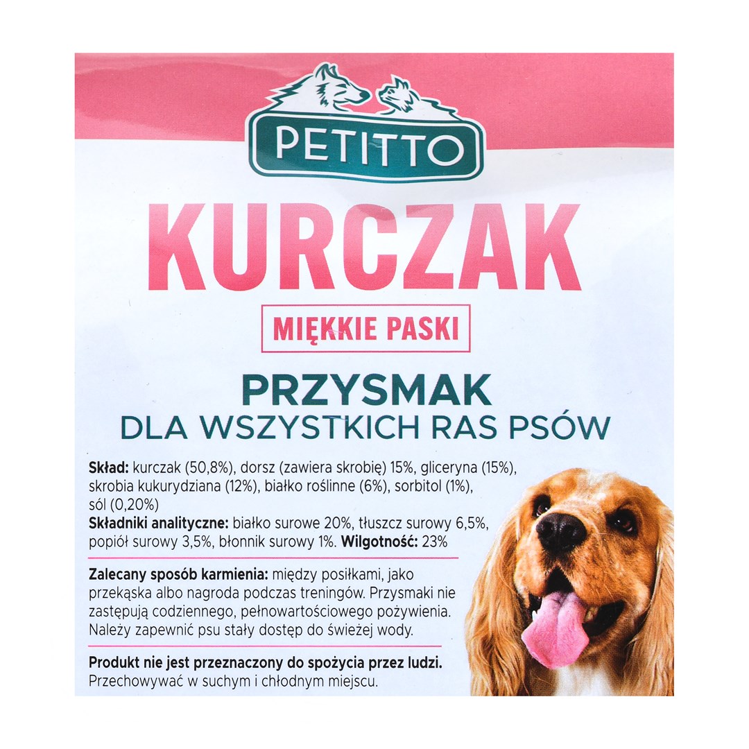 Petitto vištienos juostelės, 500 g