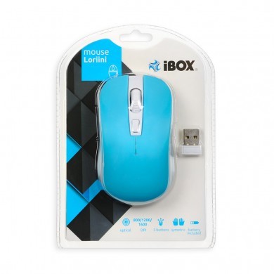 Belaidė pelė ibox loriini pro, mėlyna