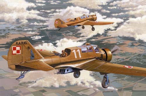 Klijuojamas modelis mirage pzl-23a