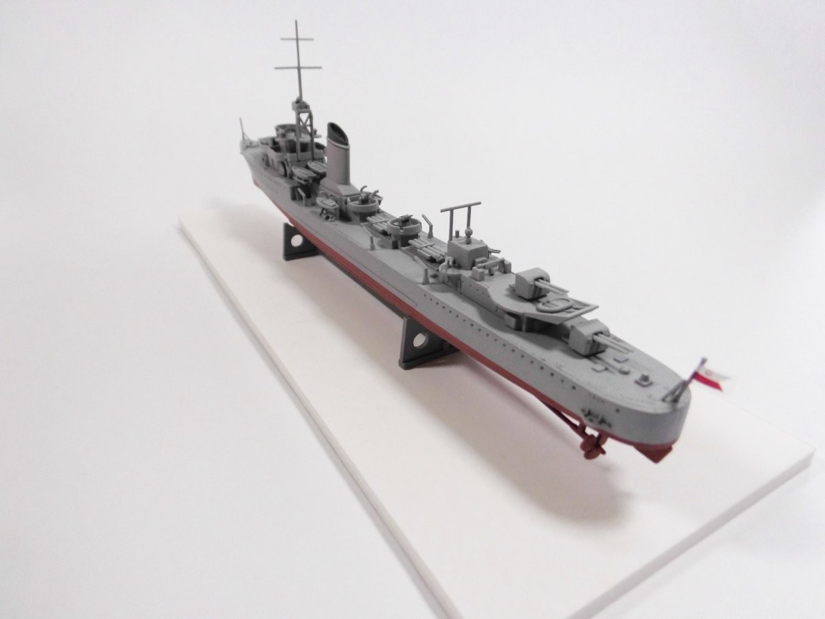 Laivo modelis polish destroyer