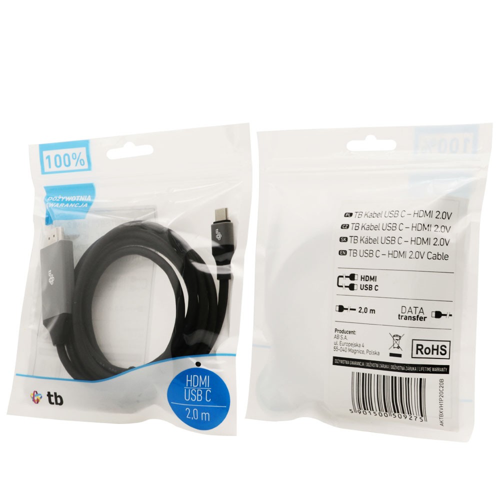 Hdmi laidas tb aktbxvh1p20c20b