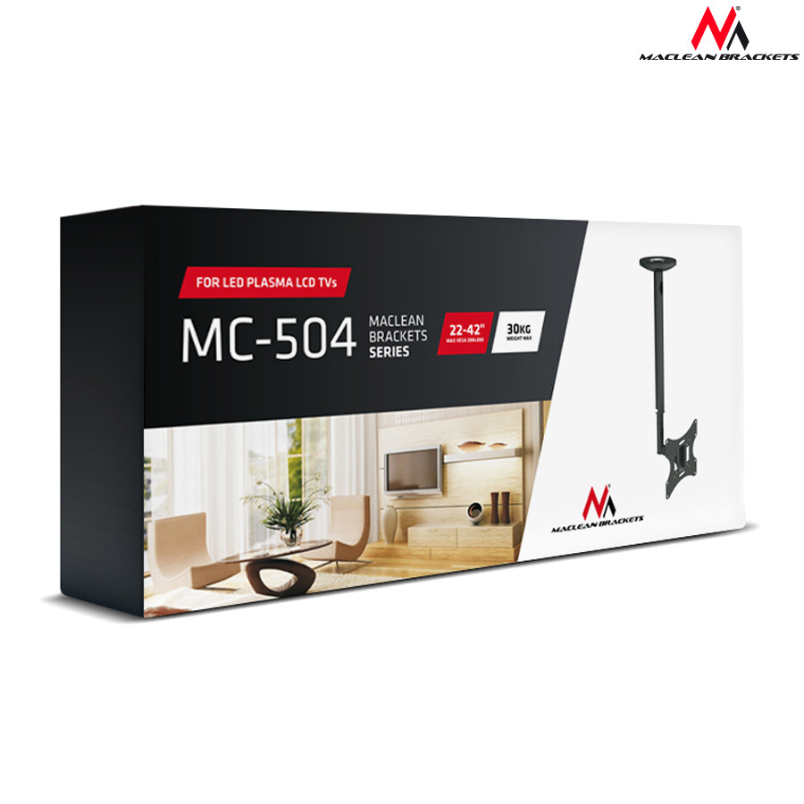Tv laikiklis maclean mc-504a b 23-42”