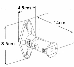 Tv laikiklis maclean mc-528