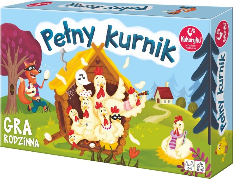 Stalo žaidimas pilna vištidė kukuryku