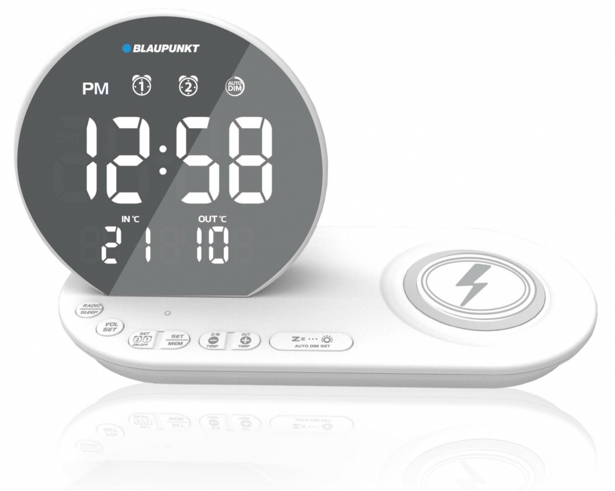 Radijo žadintuvas blaupunkt cr85wh