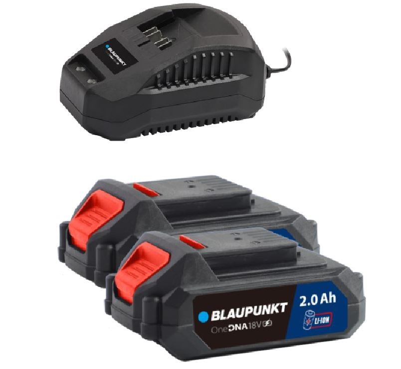 Akumuliatorinis gręžtuvas Blaupunkt 18V su akumuliatorium