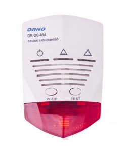 Gamtinių dujų detektoriaus signalizacija 70 dB OR-DC-614