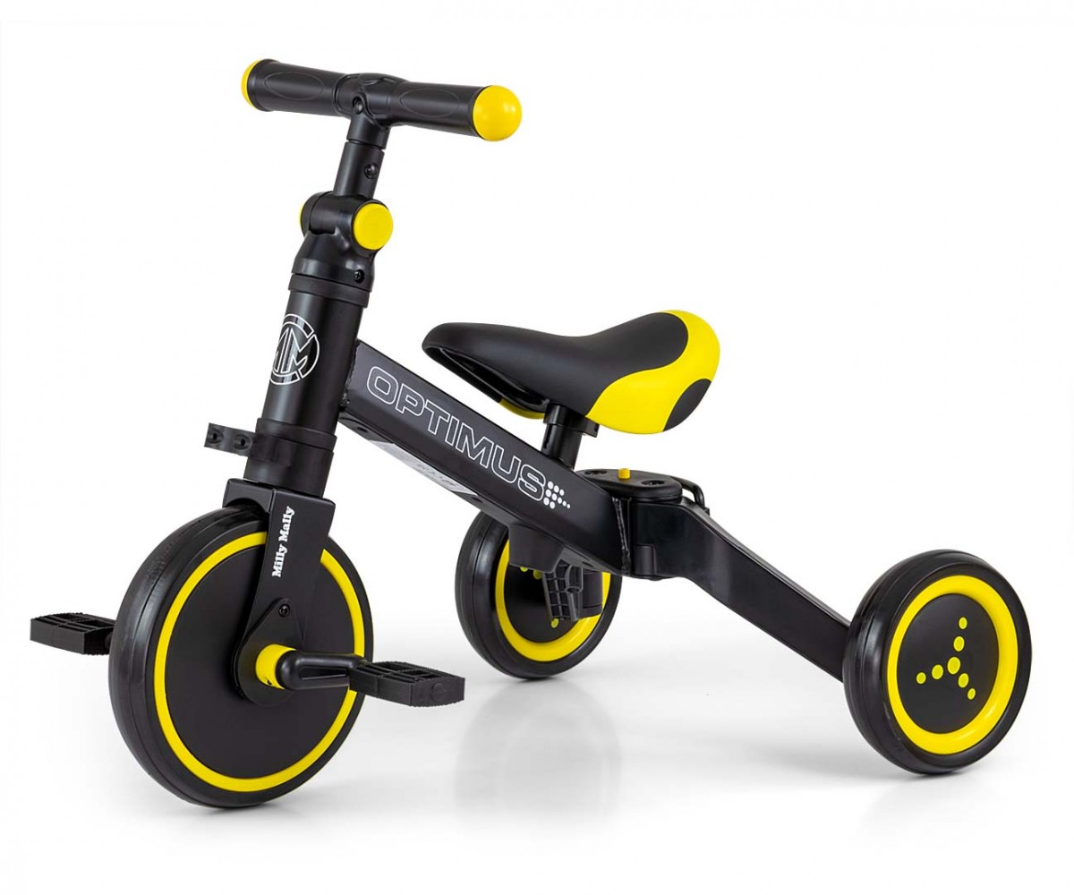 Vaikiškas triratukas 3in1 optimus