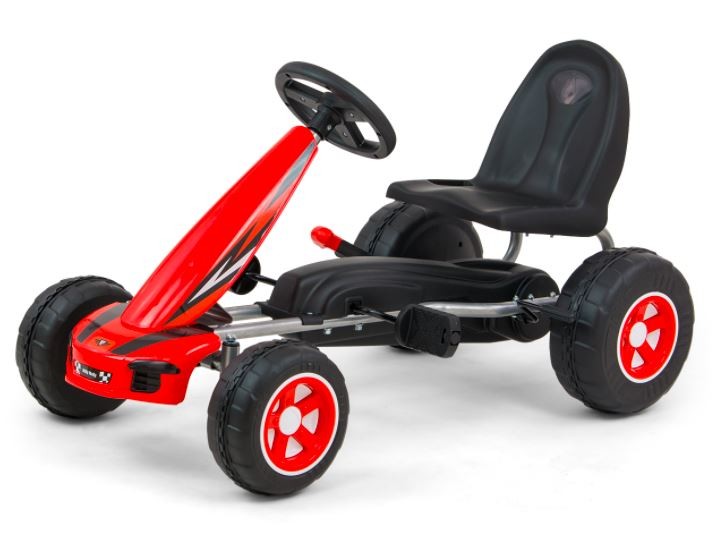 Minamas kartingas viper red pedal go-kart milly mally