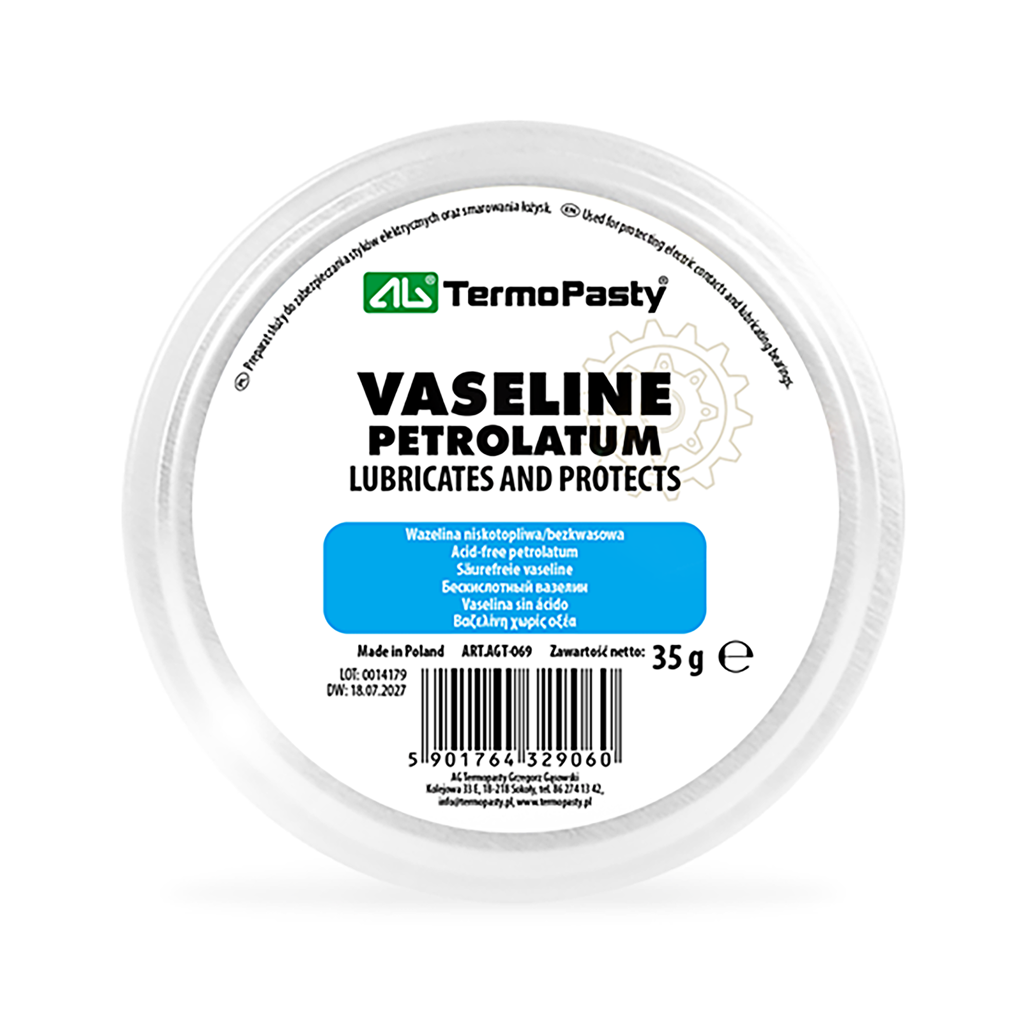Vazelinas 35g ag agt-069