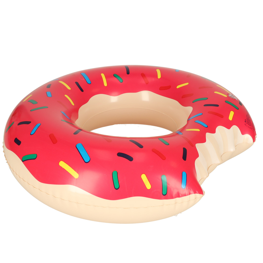 Pripučiamas ratas donut, 50 cm, rožinis