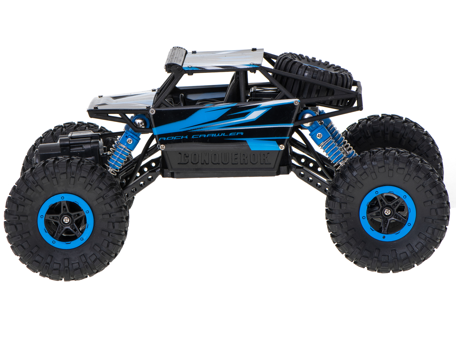 Rc automobilis rock crawler hb 2.4ghz 1:18 mėlynas