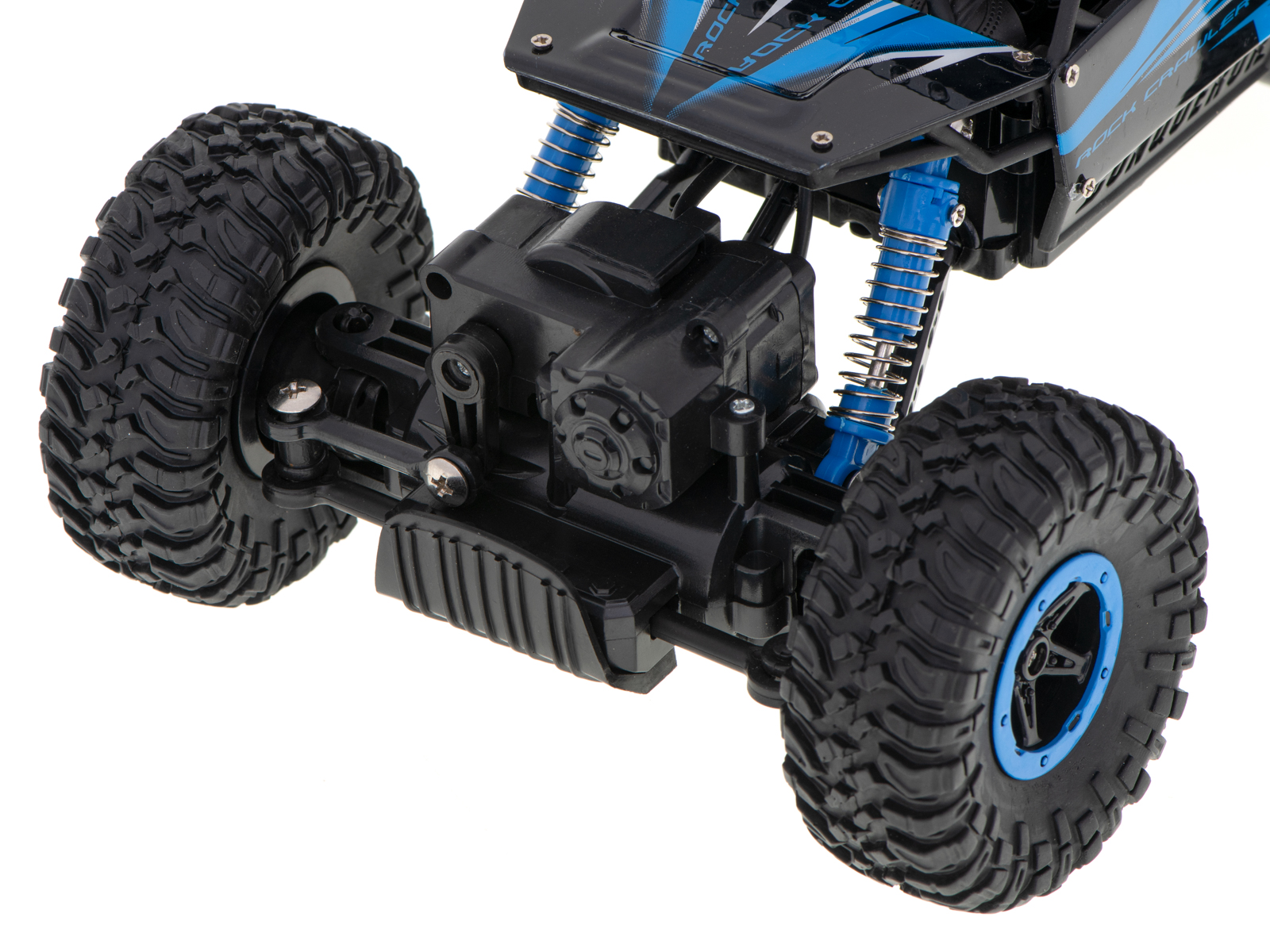 Rc automobilis rock crawler hb 2.4ghz 1:18 mėlynas