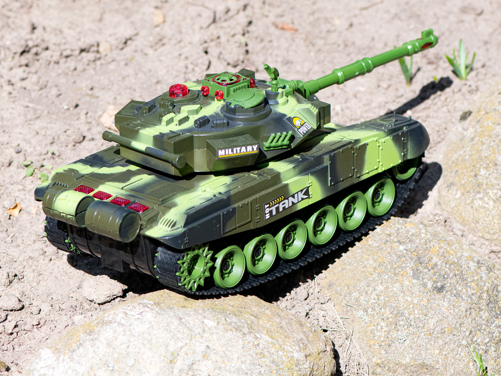 Radio bangomis valdomas tankas war tank, 9993