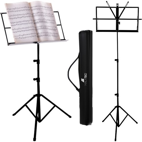 Sulankstomas ir reguliuojamas muzikos stovo laikiklis natoms