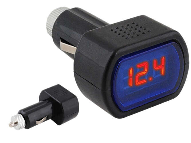 Voltometras automobiliams, 12v