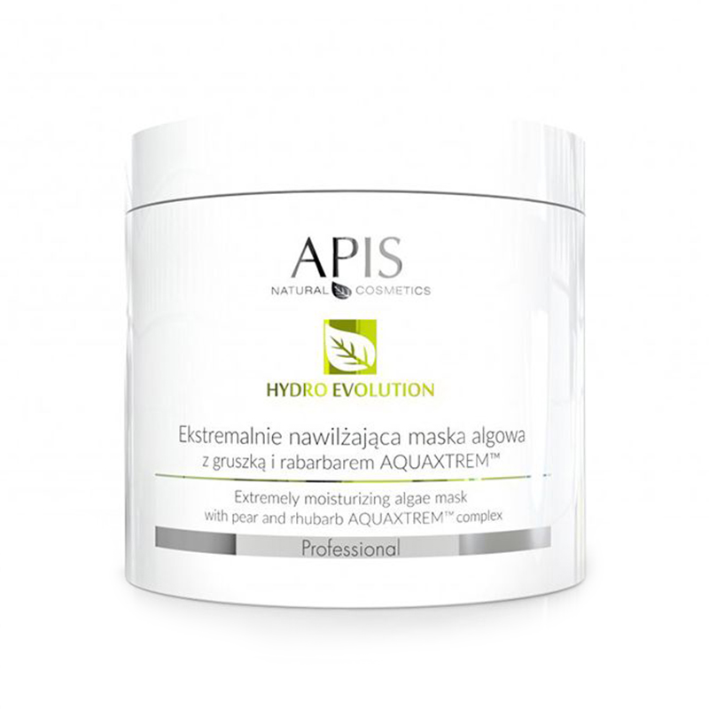 Ypatingai drėkinanti dumblių kaukė su kriaušėmis ir rabarbarais hydro evolution, 250g