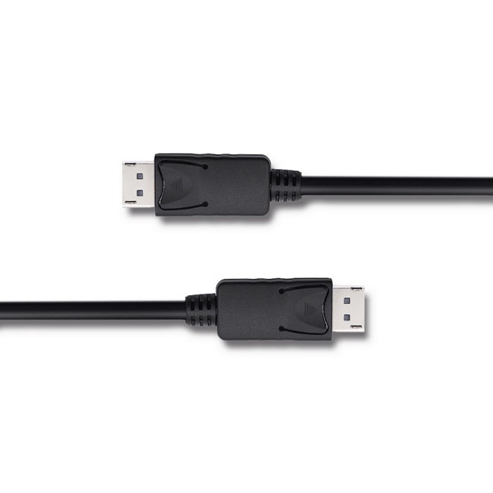 Kompiuterio laidas qoltec displayport v1.2 male, 3m