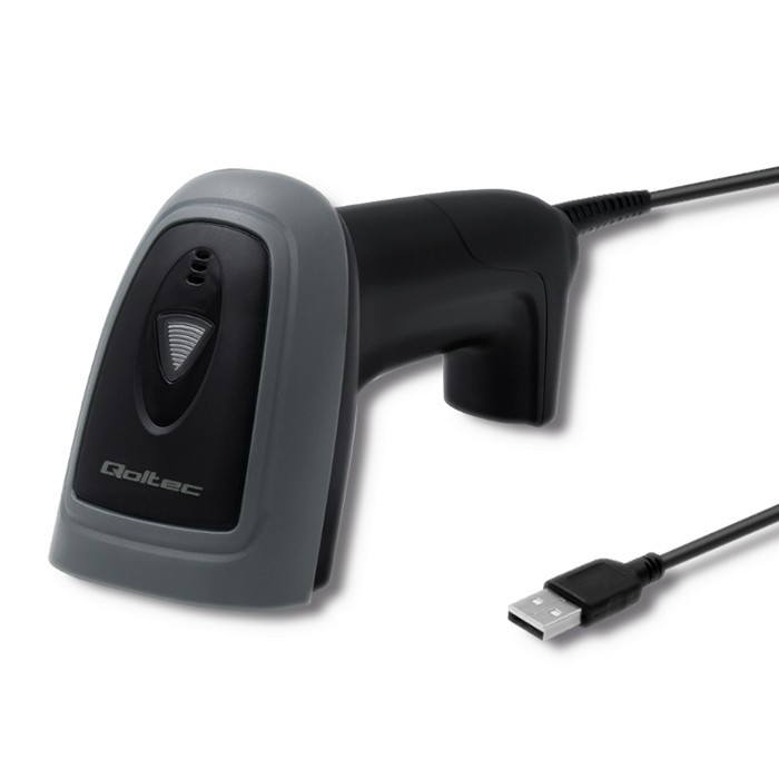 Brūkšninių kodų skaitytuvas qoltec 50863