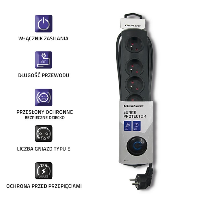 Ilgiklis qoltec 3 m