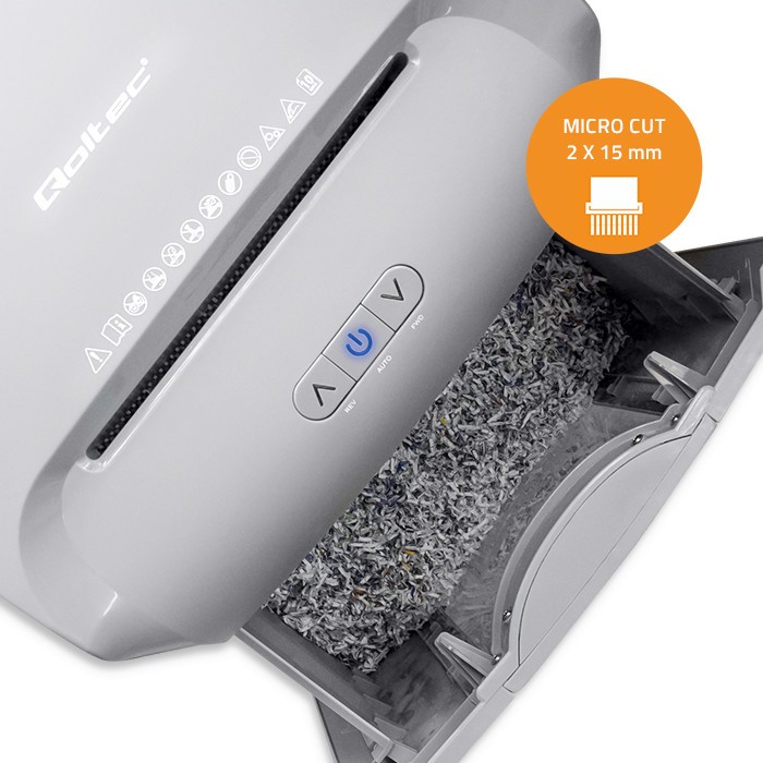 Popieriaus smulkintuvas qoltec affilati 23l silent