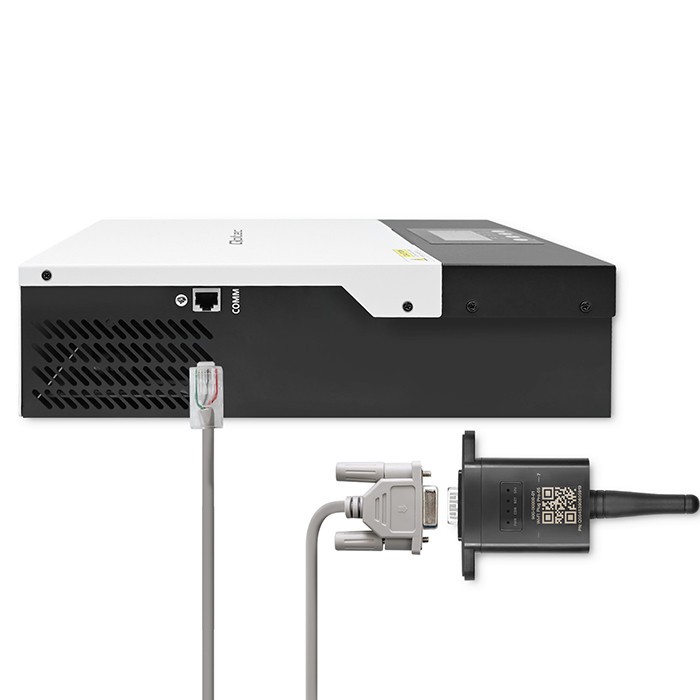 Modulis wi-fi skirtas inverteriui saulės RS232 Qoltec