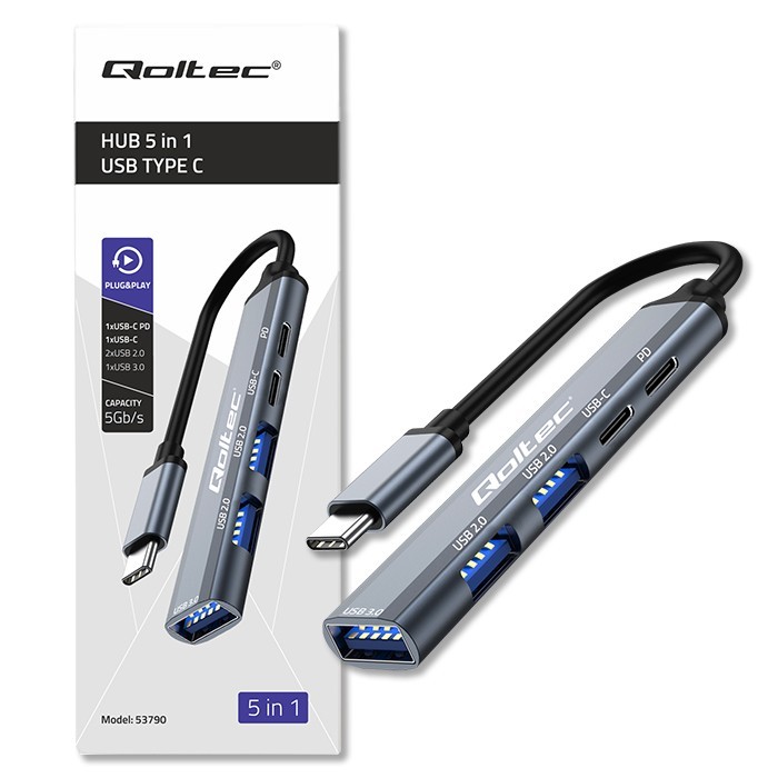 Qoltec 5in1 53790