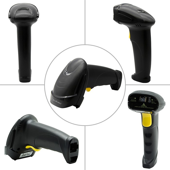 Qoltec laser barcode scanner 50853