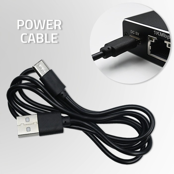 Skirstytuvas skirstytuvas mini komutatorius 1x2 prievadas rj45 1000mbps usb-c aliuminis qoltec