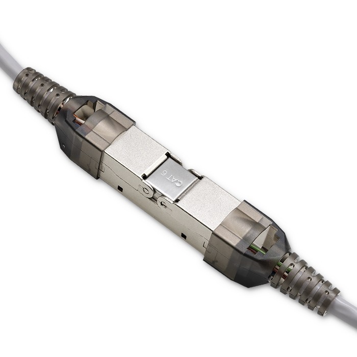 Kištukas rj45 be įrankių stp cat6 lizdas kaištis t568b t568a qoltec