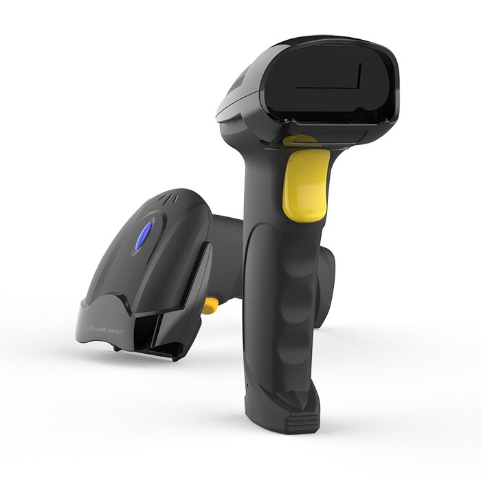 Belaidis brūkšninių kodų skaitytuvas qoltec 50856 1d 2d | 2,4 ghz