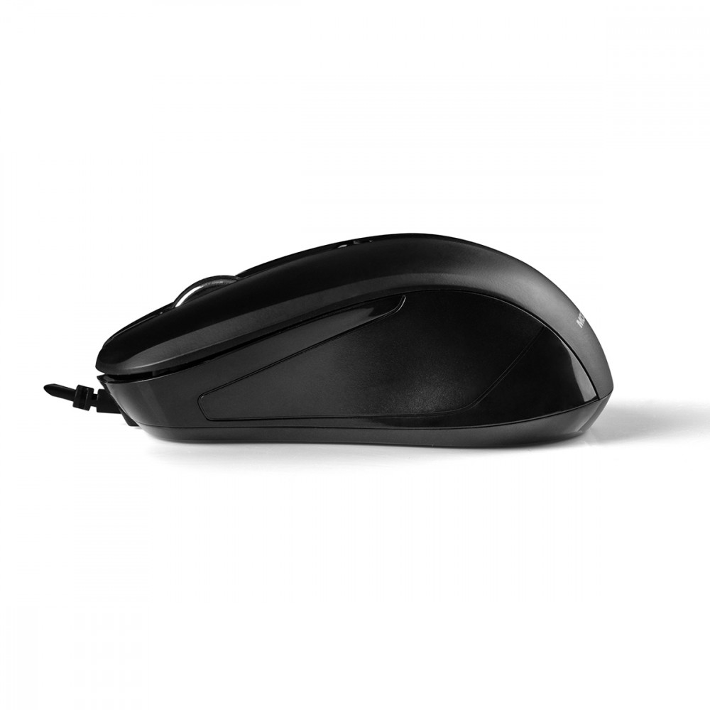 Laidinė pelė laidinė optinė pelė modecom mc-m9.1, juoda, oem pakuotė