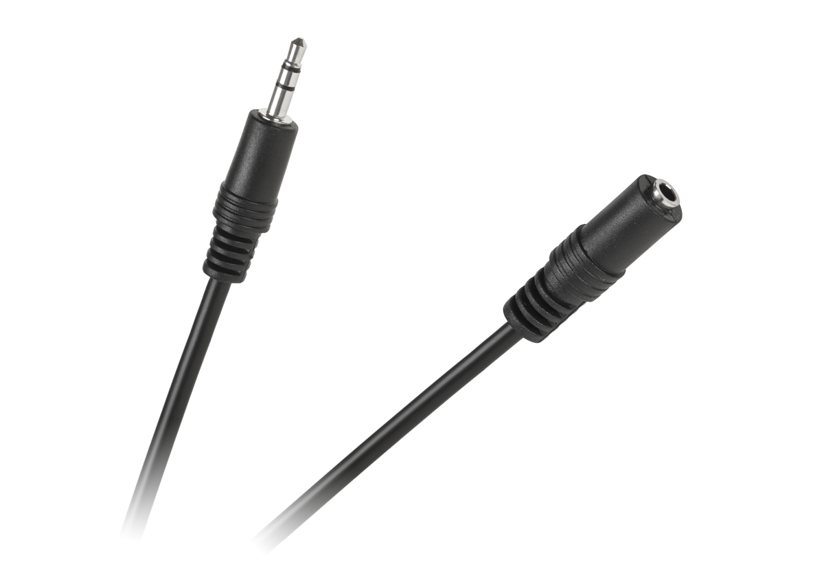 Audio laidas jack 3.5 kištukinio lizdo kabelis 5 m