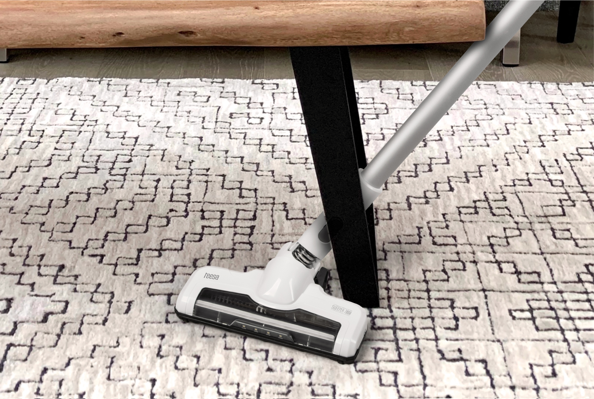 Dulkių siurblys - šluota teesa sweeper 7000 2-in-1 belaidis dulkių siurblys
