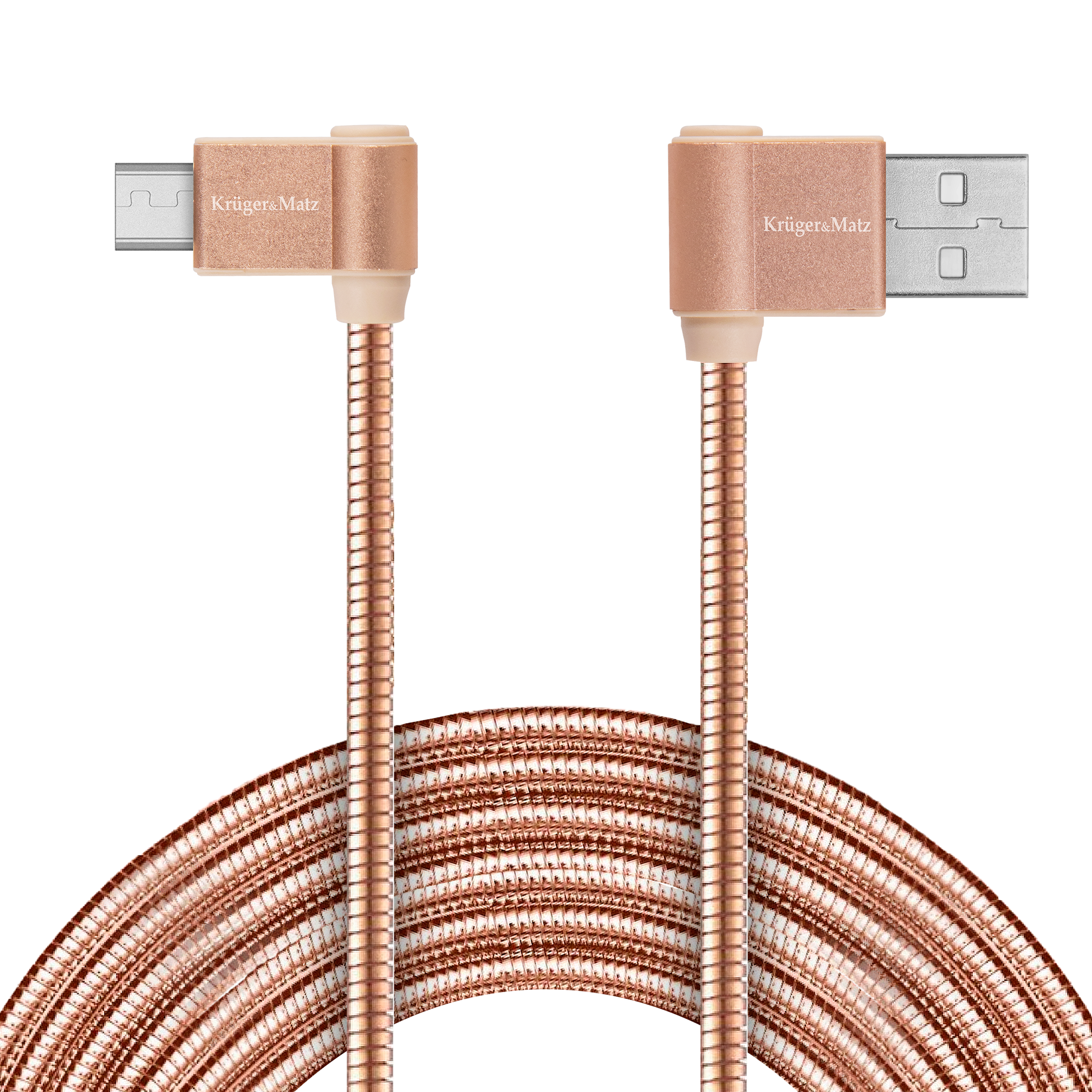 Usb laidas - kampinis c tipo kištukas