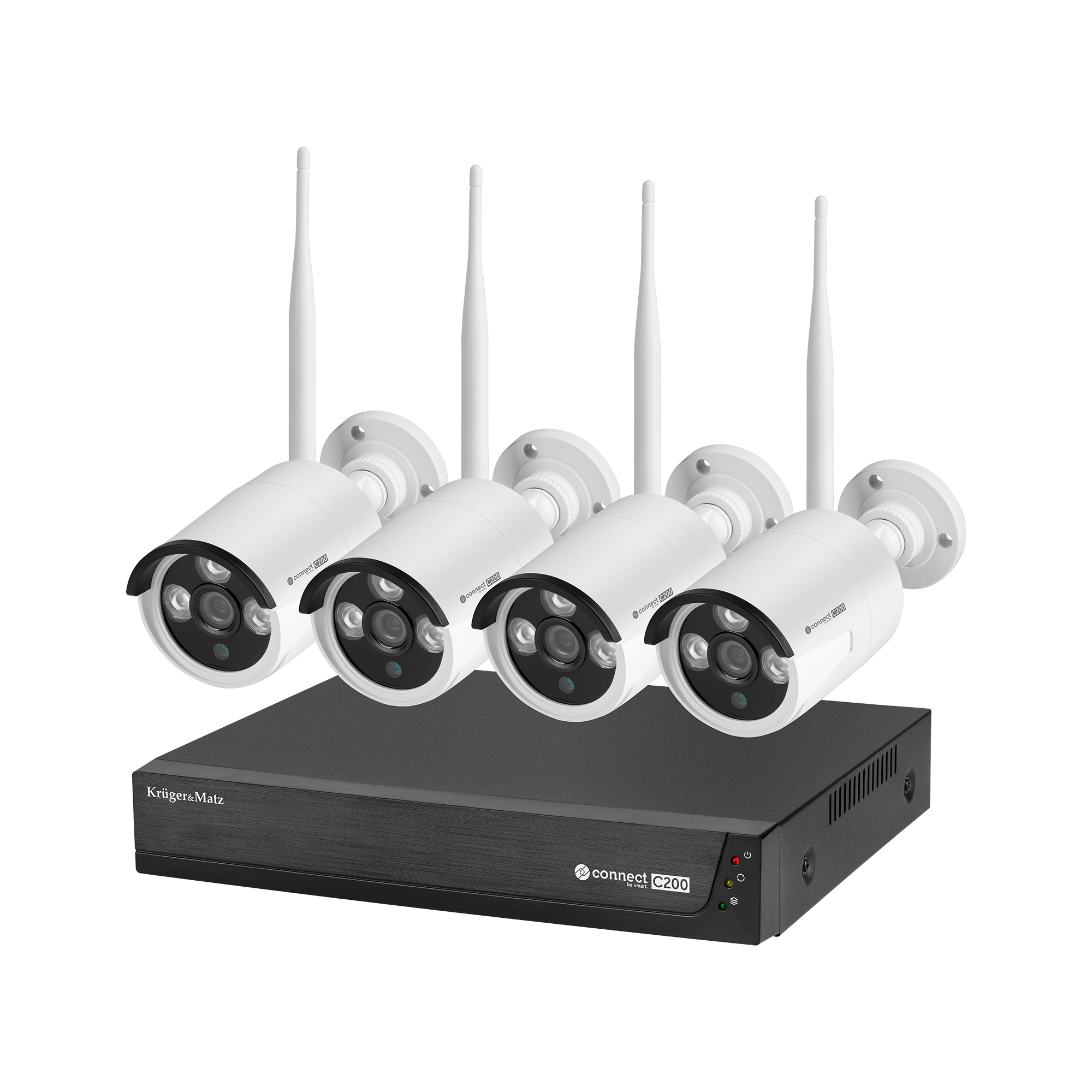 Kruger & Matz Connect C200 Tuya WiFi stebėjimo rinkinys