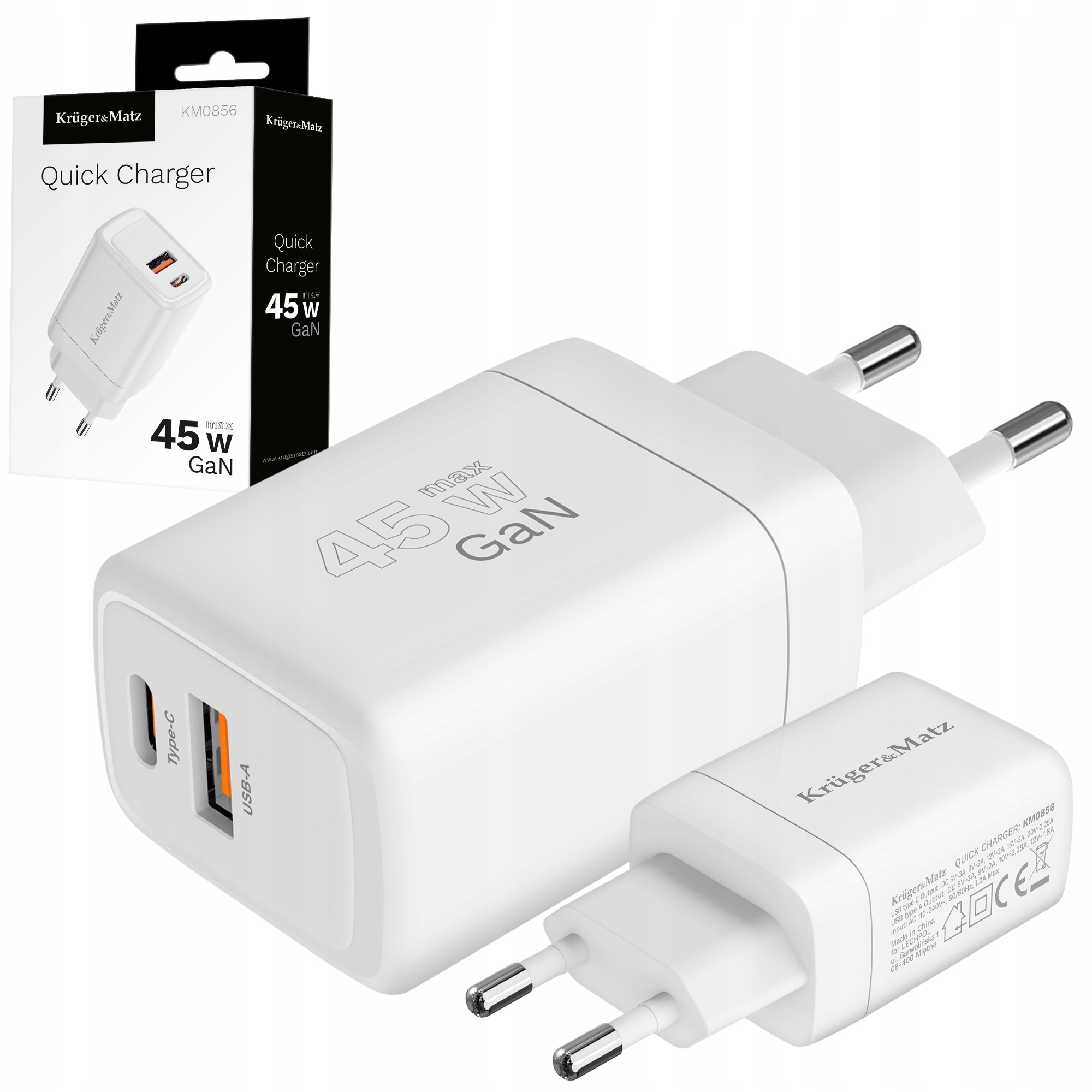 Adapteris Kruger&Matz USB C