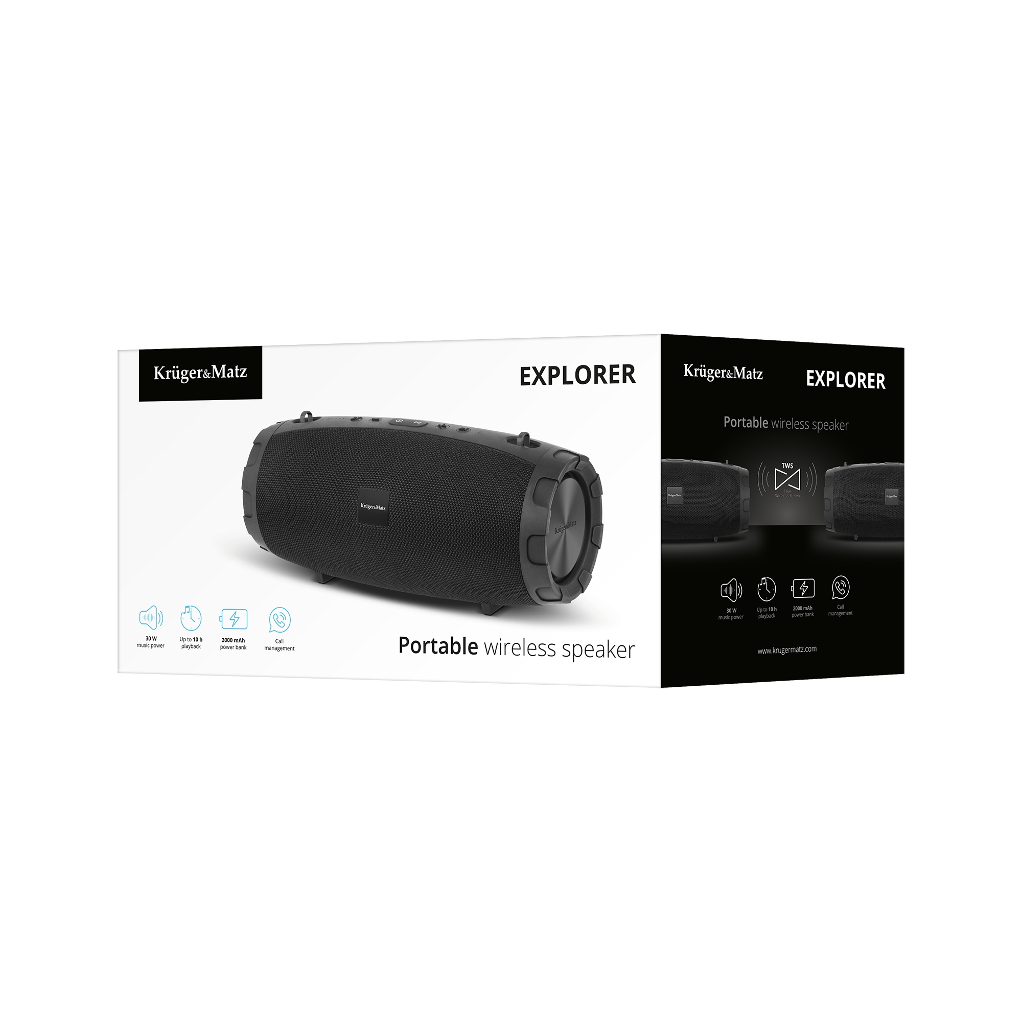 Nešiojamas garsiakalbis Bluetooth kolonėlė