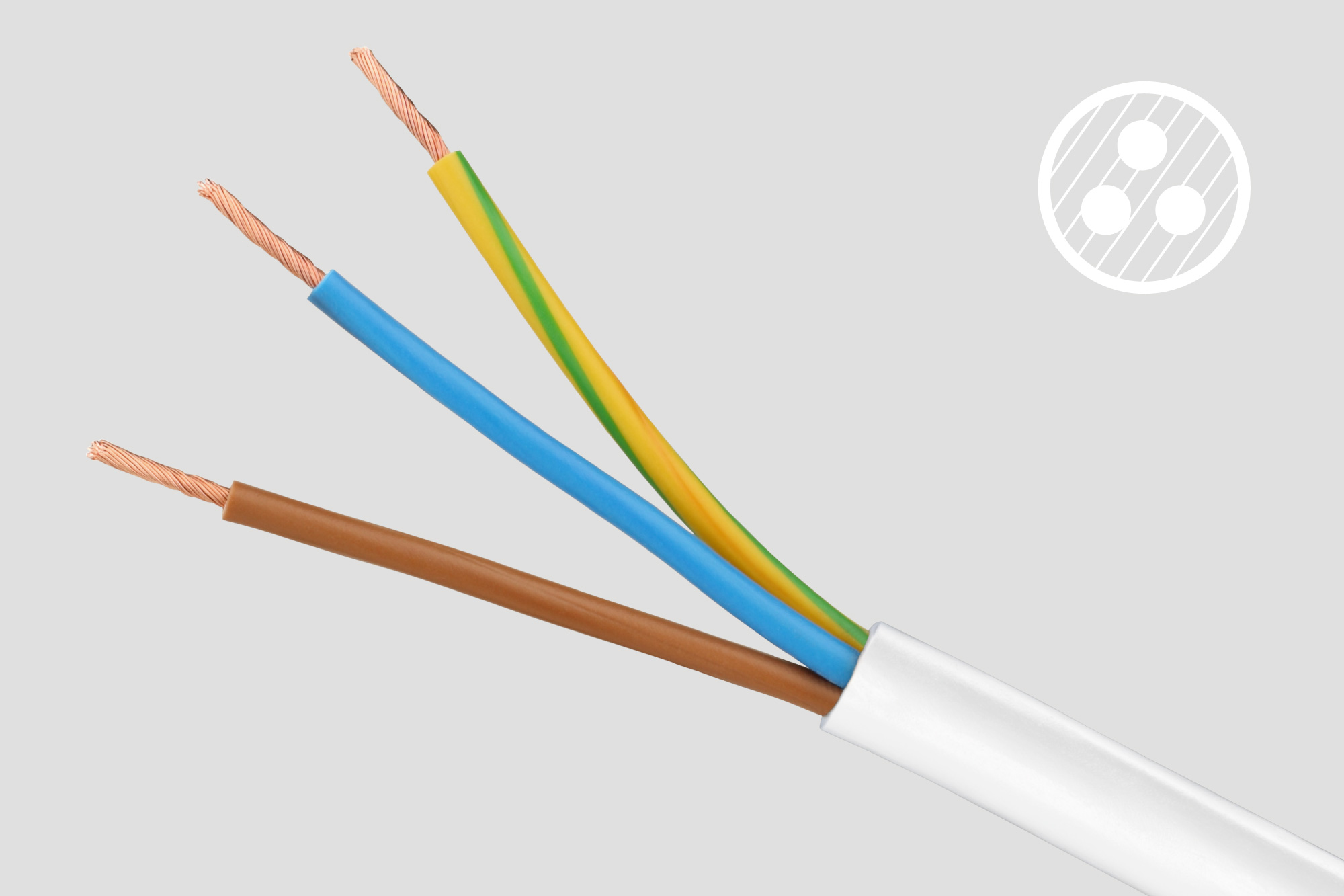 Prailgintuvas 3 lizdai + 2 usb lizdai su jungikliu - 5 m