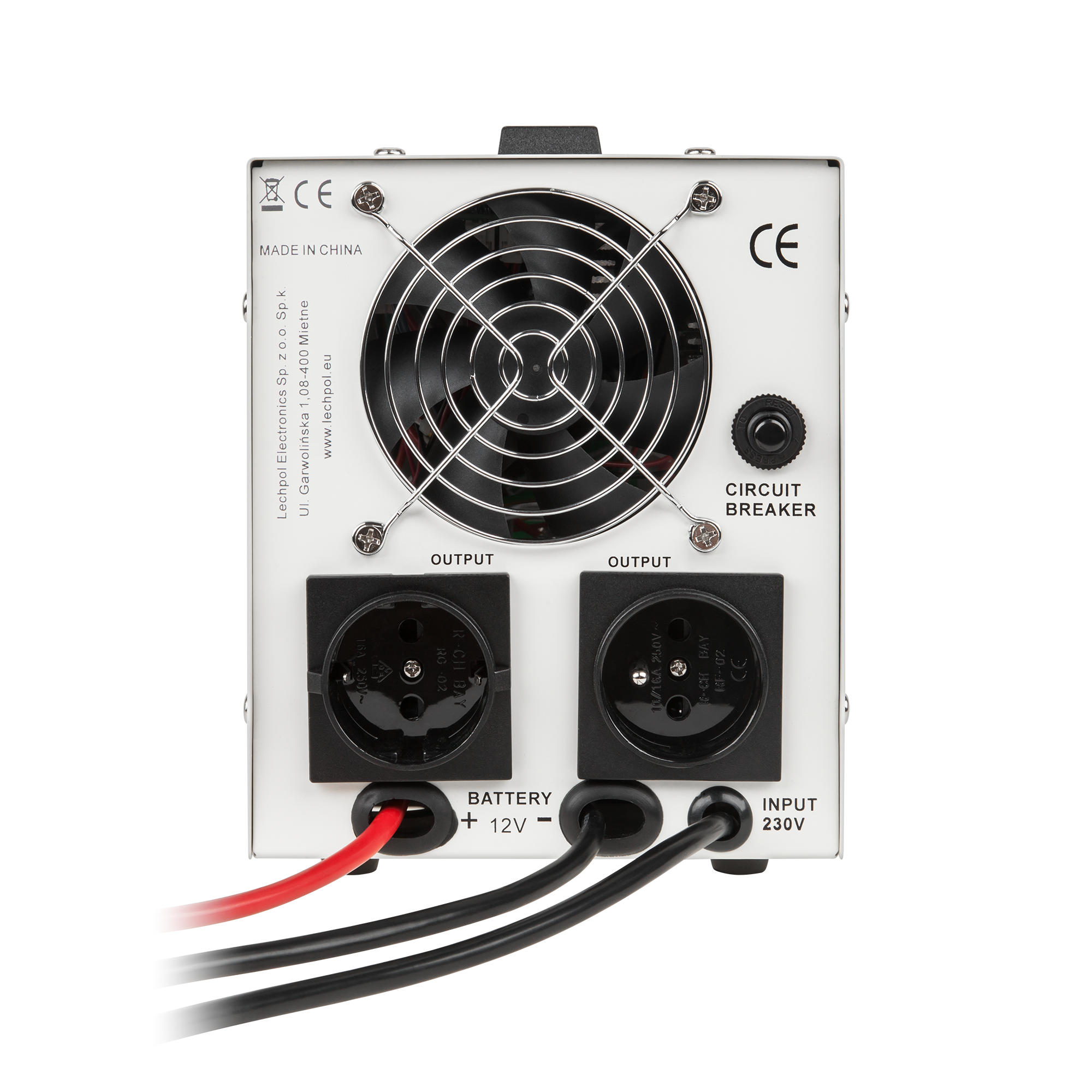 kemot ups prosinus-500 grynos sinusoidės bangos inverteris su įkrovimo funkcija 12v 230v 500va/300w